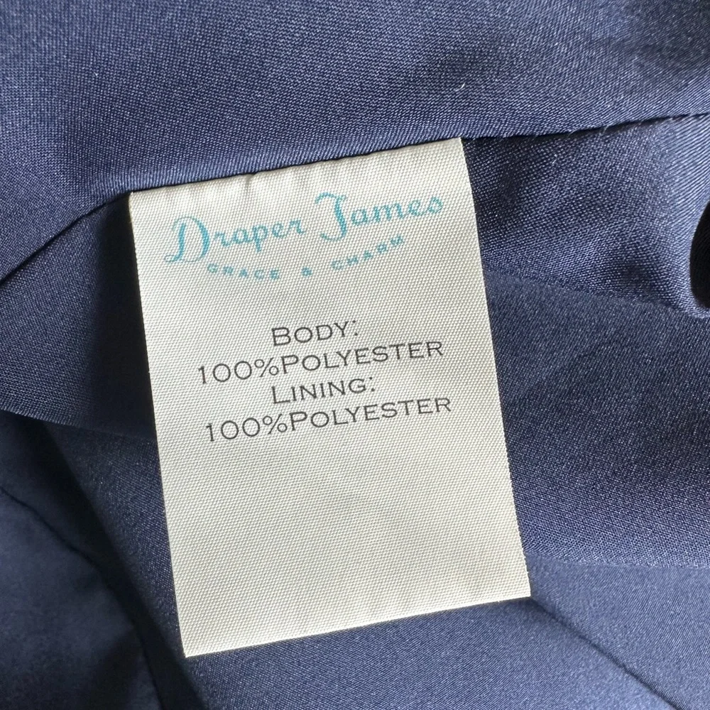 Draper James Navy & Floral Dress - Picture 10 of 11